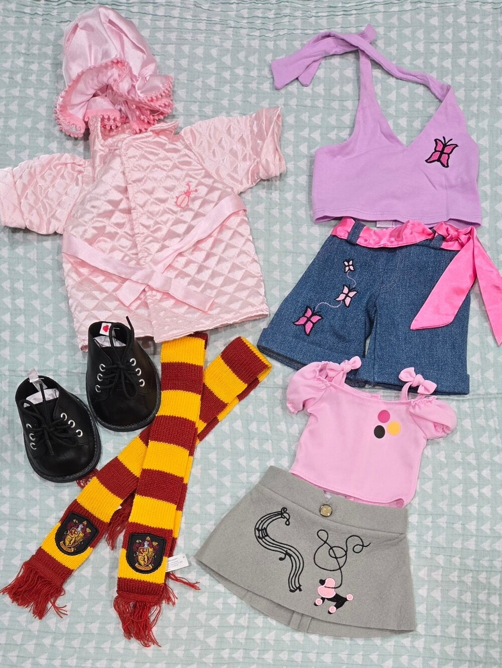 10 Pc Plush Clothing Bundle
